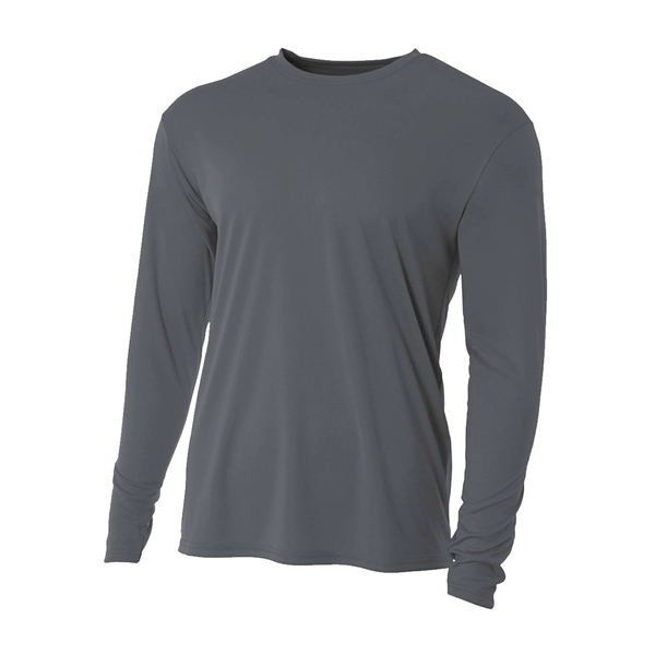 A4 Cooling Performance Long Sleeve T-Shirt... from ASI 84358 S&S Activewear
