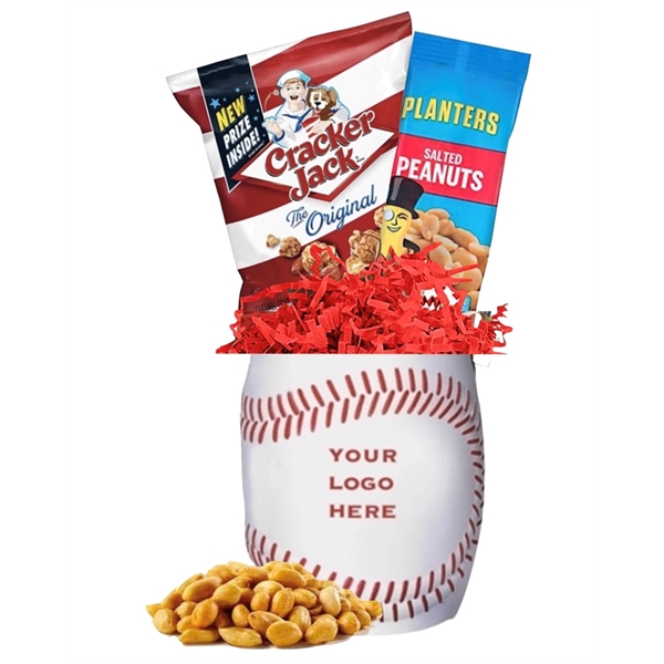 Baseball Can Holder Snack Kit... from ASI 89971 Stuff A Mug