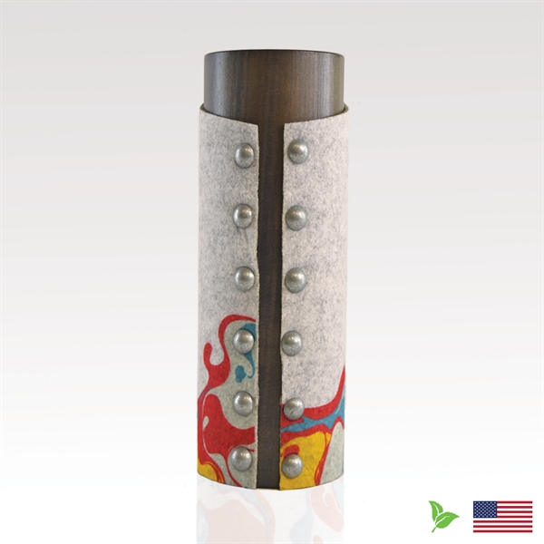 This sustainable award is made of wood and is wrapped with... from ASI 93986 Visions/Awardcraft