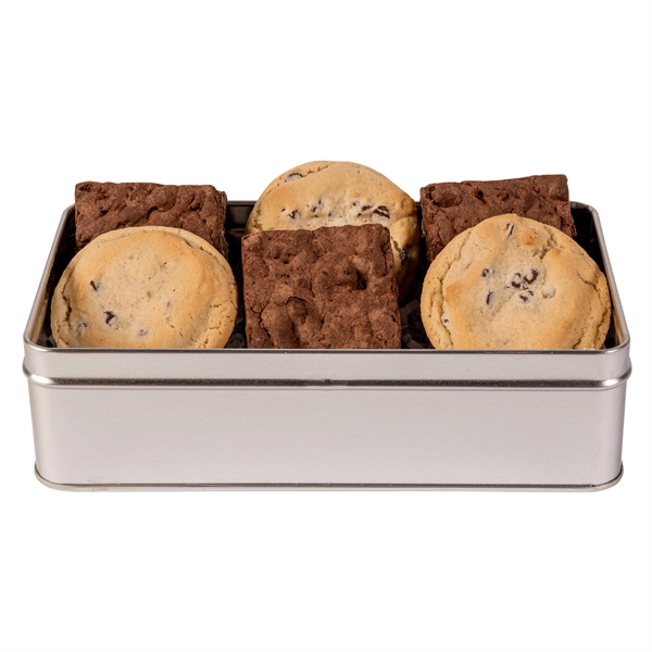 Fudge Brownies & Chocolate Chip Cookies in Tin... from ASI 44900 NC Custom (CI/Lanco) / Fresh Beginnings
