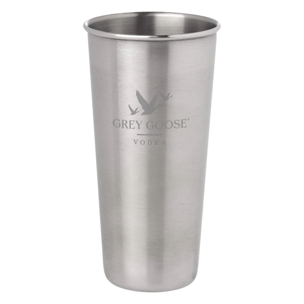 Stackable 3.5 oz. shot glass made of high-quality brushed stainless steel.... from ASI 57655 STOPNGO Line