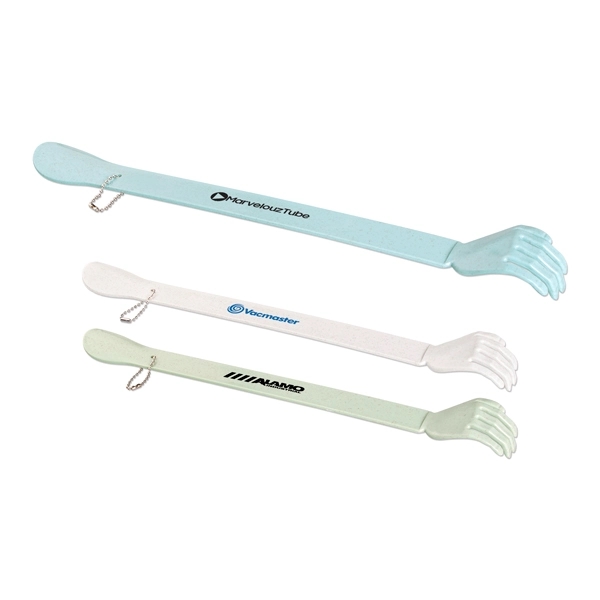 15" backscratcher and shoehorn made of wheat fiber infused plastic.... from ASI 98360 WOWLine / WOWLine®