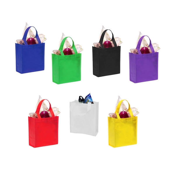 Small 80 GSM non woven eco-friendly tote bag free 1 color... from ASI 37218 Athena Promo (tm)