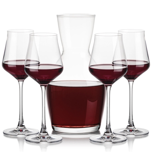 Our 38oz Crystalline Westwood Carafe & 10oz Crystalline Bretton Wine Set... from ASI 84592 St Regis Group