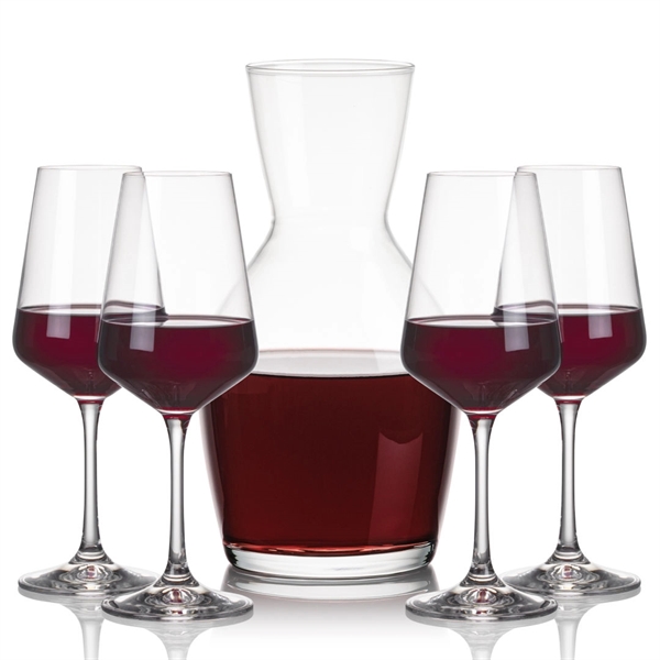 Our 38oz Crystalline Westwood Carafe & 12oz Crystalline Cannes Wine Set... from ASI 84592 St Regis Group
