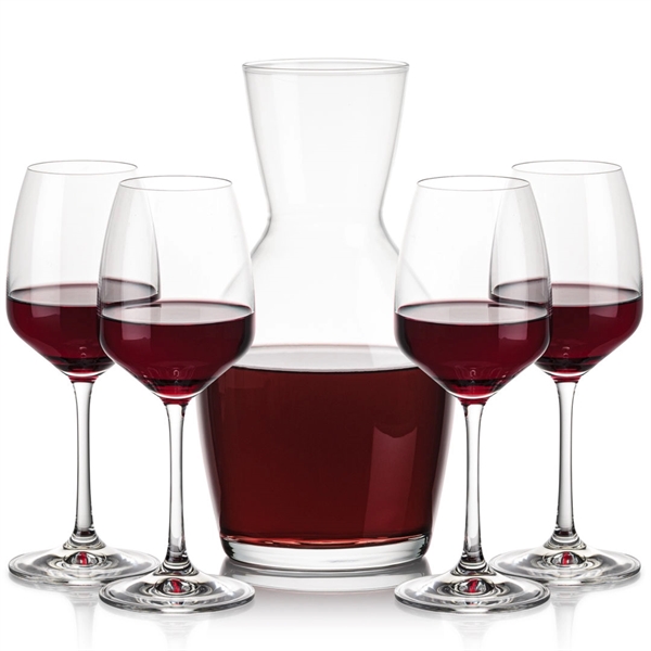 Our 38oz Crystalline Westwood Carafe & 11.5oz Crystalline Oldham Wine Set... from ASI 84592 St Regis Group