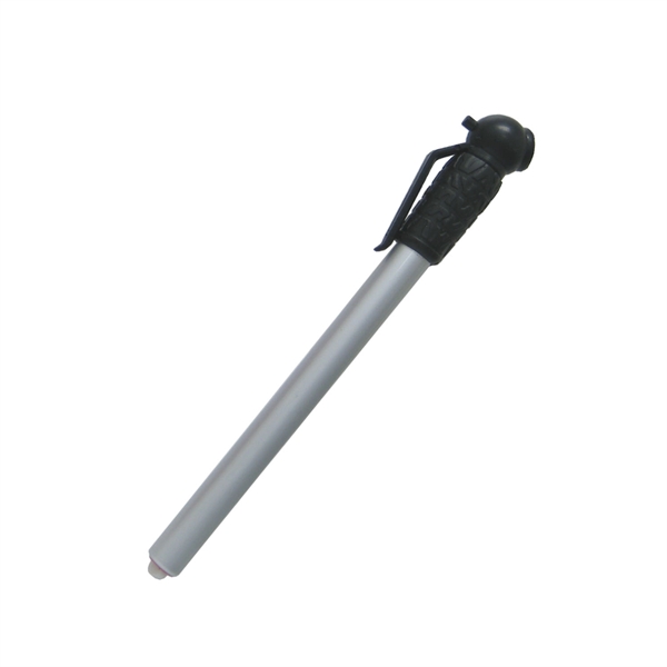 Tire pressure gauge featuring a tire-tread grip... from ASI 90859 Tempo Industries Inc