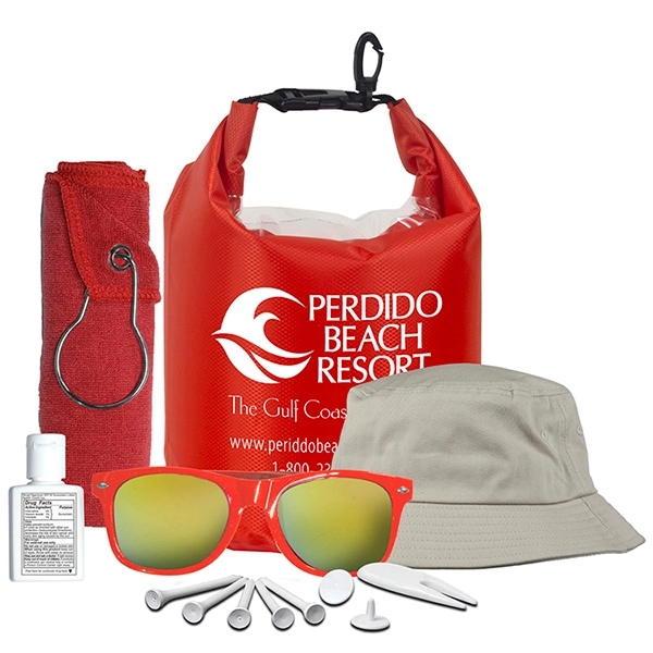 1 Golf Divot Tool, 5 Golf Tees, 2 Ball Markers polybagged... from ASI 62660 Innovation Line