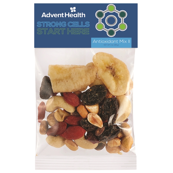 Antioxidant Mix II healthy header bag. Available in two sizes: 1... from ASI 71685 Midnite Snax®