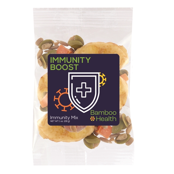 Nut free immunity mix healthy snack pack available in two sizes.... from ASI 71685 Midnite Snax®