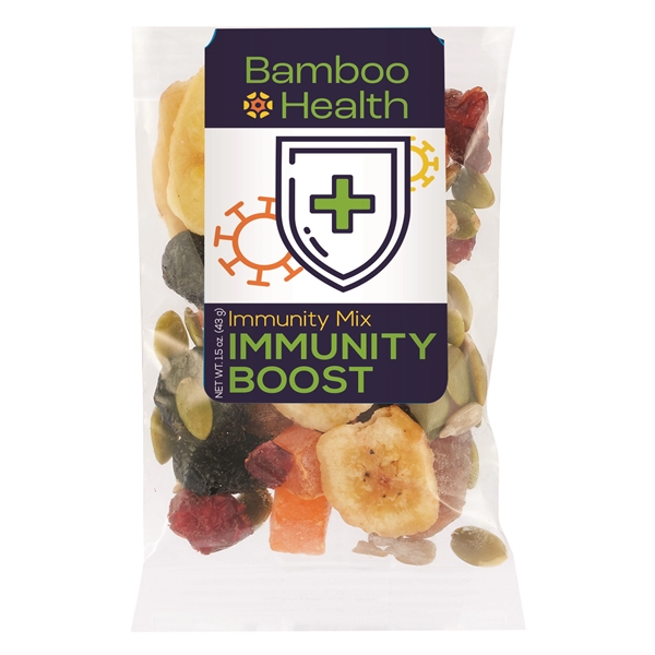 Nut Free Immunity Mix healthy snack pack available in three sizes.... from ASI 71685 Midnite Snax®