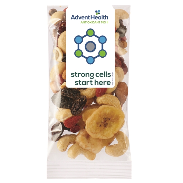 Antioxidant Mix II healthy snack pack available in three sizes.... from ASI 71685 Midnite Snax®