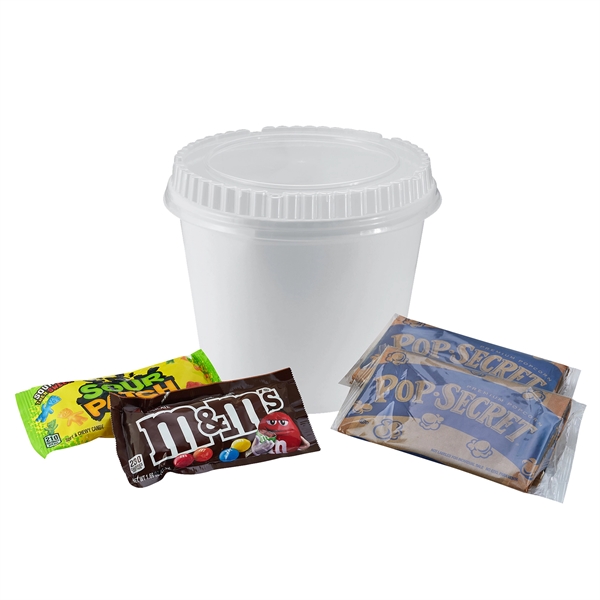 Movie Night Bucket with Sour Patch Kids (2 oz), M&M's (1.69... from ASI 71685 Midnite Snax®