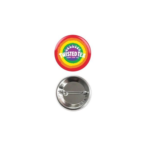 1 1/2" round celluloid button with safety pin attachment.... from ASI 98360 WOWLine / WOWLine®