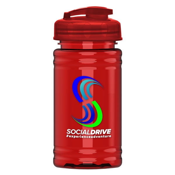 UpCycle - Mini 16 oz. rPet Sports Bottle with USA Flip... from ASI 55990 Garyline