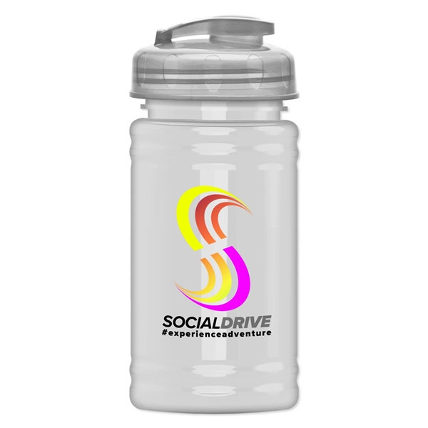 UpCycle - Mini 16 oz. rPet Sports Bottle with USA Flip... from ASI 55990 Garyline