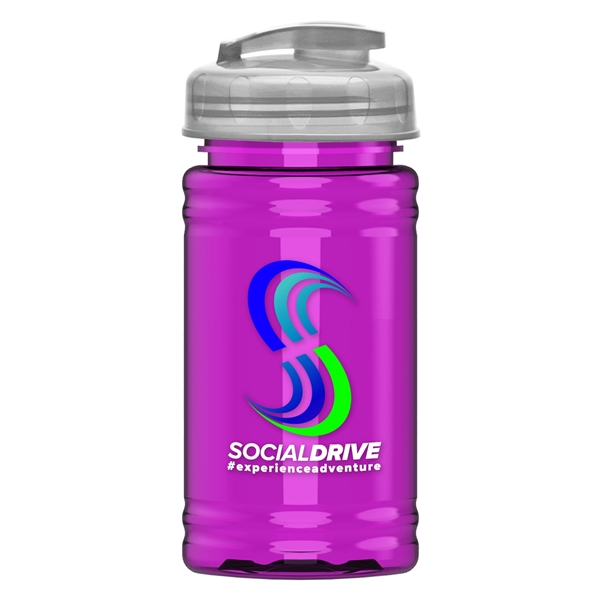 UpCycle - Mini 16 oz. rPet Sports Bottle with USA Flip... from ASI 55990 Garyline
