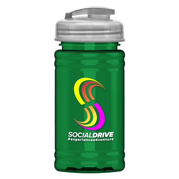 UpCycle - Mini 16 oz. rPet Sports Bottle with USA Flip... from ASI 55990 Garyline