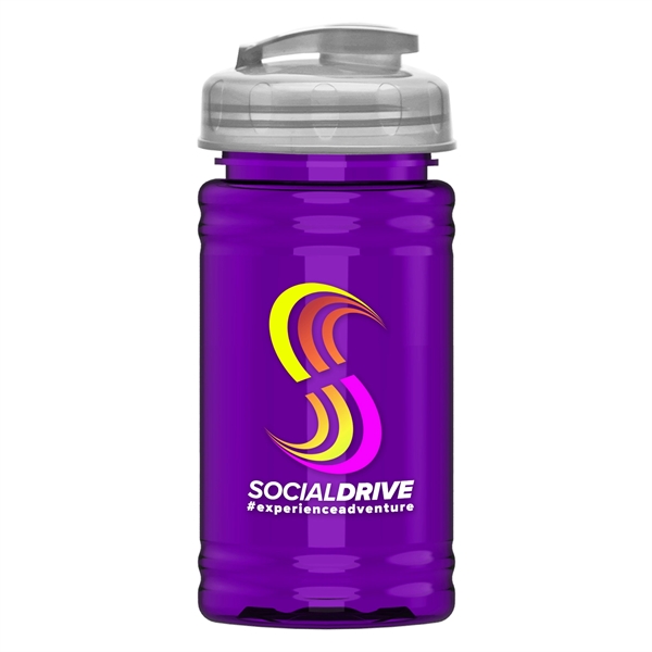 UpCycle - Mini 16 oz. rPet Sports Bottle with USA Flip... from ASI 55990 Garyline