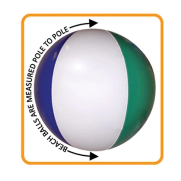 16" solid colored beach ball with customization and an air-catch valve... from ASI 55675 Galaxy Balloons Inc / Galactic Fun Time Line
