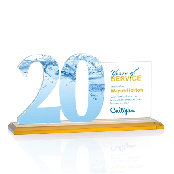 Hazelton VividPrint™ Award - Amber... from ASI 84592 St Regis Group / St Regis