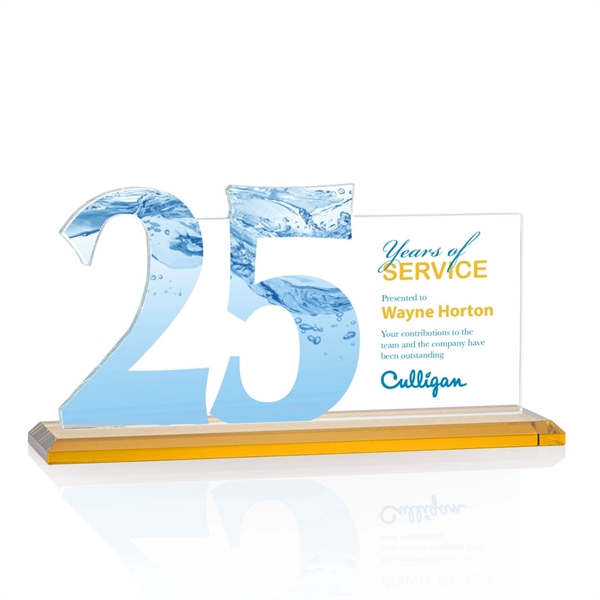 Hazelton VividPrint™ Award - Amber... from ASI 84592 St Regis Group / St Regis