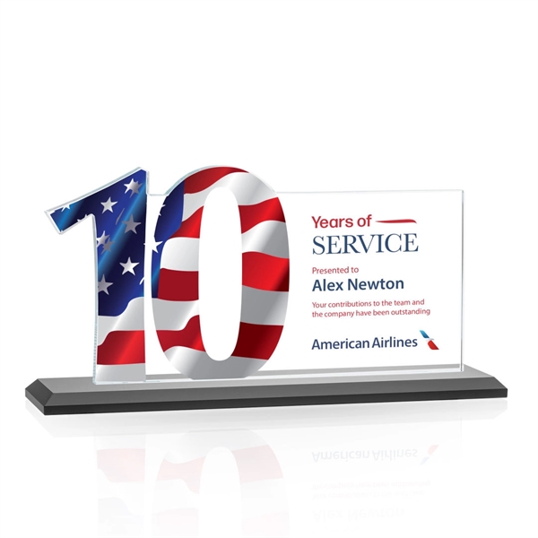 Hazelton VividPrint™ Award - Black... from ASI 84592 St Regis Group / St Regis