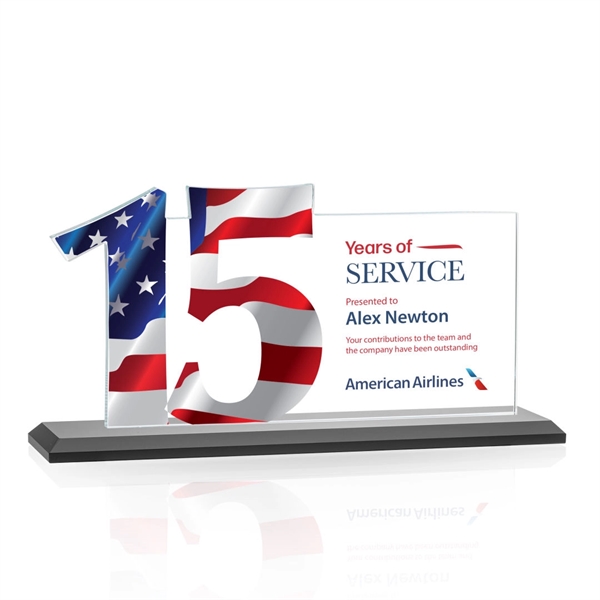 Hazelton VividPrint™ Award - Black... from ASI 84592 St Regis Group / St Regis