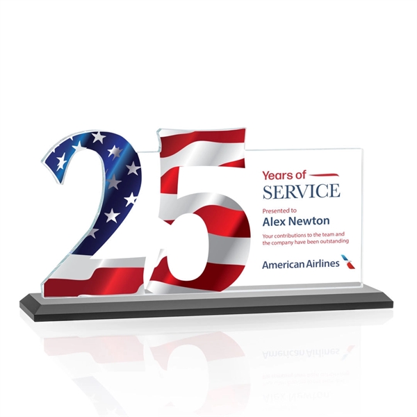 Hazelton VividPrint™ Award - Black... from ASI 84592 St Regis Group / St Regis