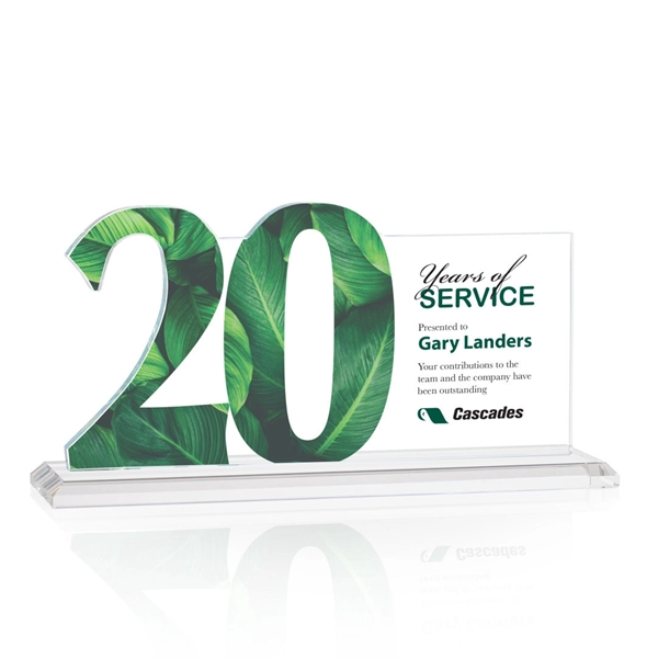 Hazelton VividPrint™ Award - Clear... from ASI 84592 St Regis Group / St Regis