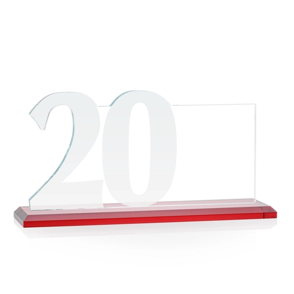 Hazelton VividPrint™ Award - Red... from ASI 84592 St Regis Group / St Regis