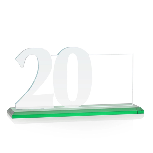 Hazelton VividPrint™ Award - Green... from ASI 84592 St Regis Group / St Regis