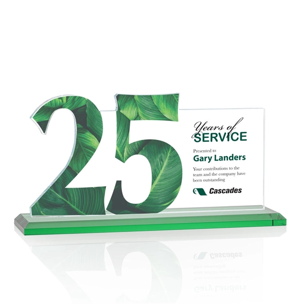 Hazelton VividPrint™ Award - Green... from ASI 84592 St Regis Group / St Regis