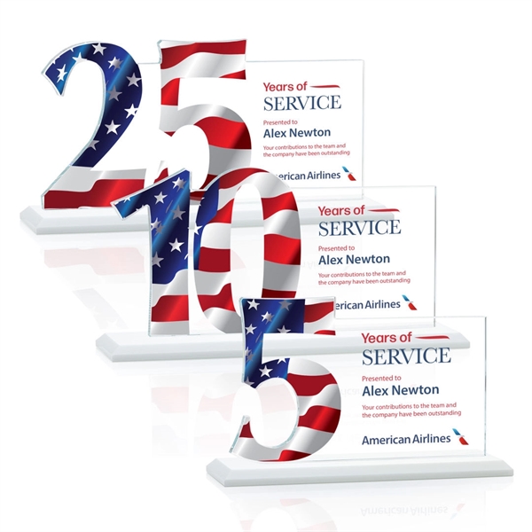 Hazelton VividPrint™ Award - White... from ASI 84592 St Regis Group / St Regis