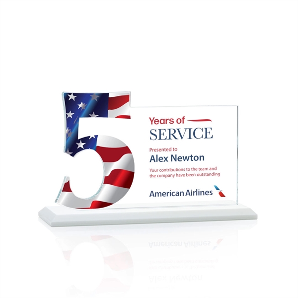 Hazelton VividPrint™ Award - White... from ASI 84592 St Regis Group / St Regis