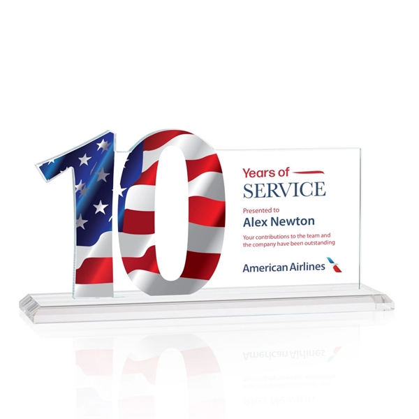 Hazelton VividPrint™ Award - White... from ASI 84592 St Regis Group / St Regis