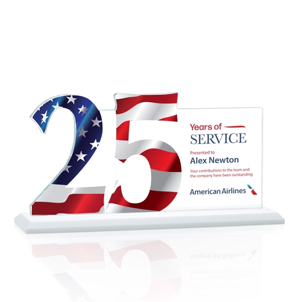 Hazelton VividPrint™ Award - White... from ASI 84592 St Regis Group / St Regis