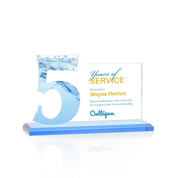 Hazelton VividPrint™ Award - Sky Blue... from ASI 84592 St Regis Group / St Regis