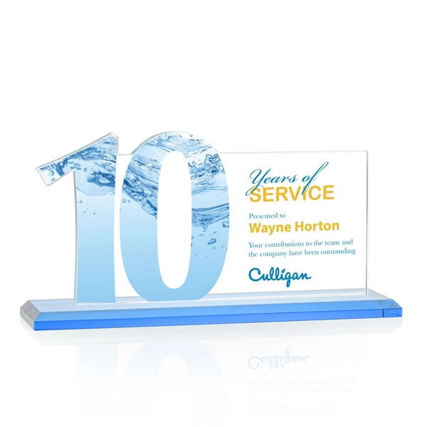 Hazelton VividPrint™ Award - Sky Blue... from ASI 84592 St Regis Group / St Regis