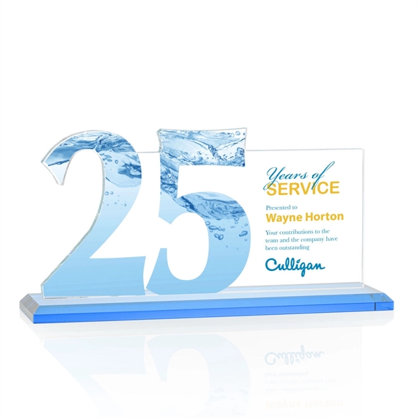 Hazelton VividPrint™ Award - Sky Blue... from ASI 84592 St Regis Group / St Regis