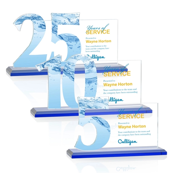 Hazelton VividPrint™ Award - Blue... from ASI 84592 St Regis Group / St Regis
