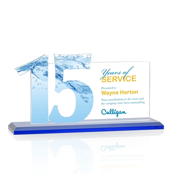 Hazelton VividPrint™ Award - Blue... from ASI 84592 St Regis Group / St Regis