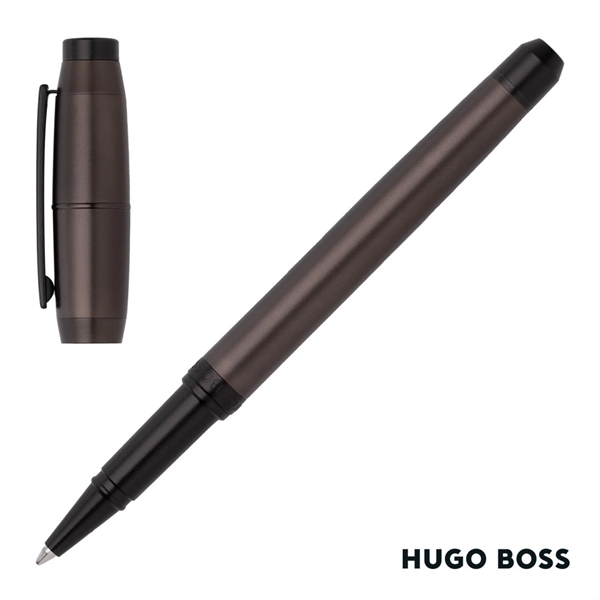 Hugo Boss® Cone Pen in Gun Metal has a futuristic-inspired aesthetic,... from ASI 84592 St Regis Group