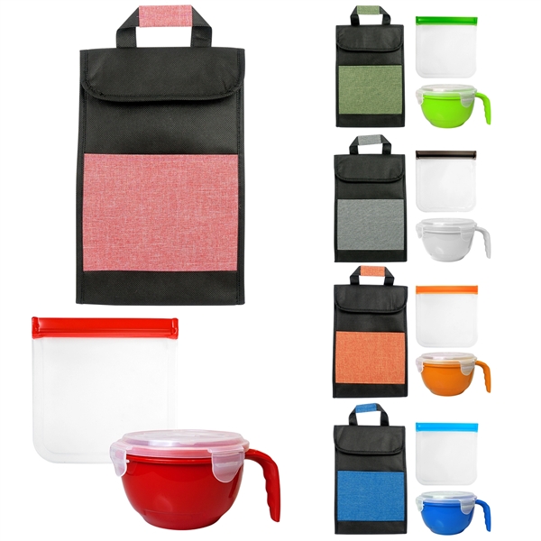 Trendy Noodle & Sandwich Cooler Set... from ASI 30208 A P Specialties / AP Specialties