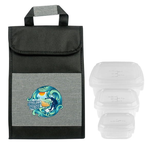 Ridge Portion Control Tote Set... from ASI 30208 A P Specialties / AP Specialties