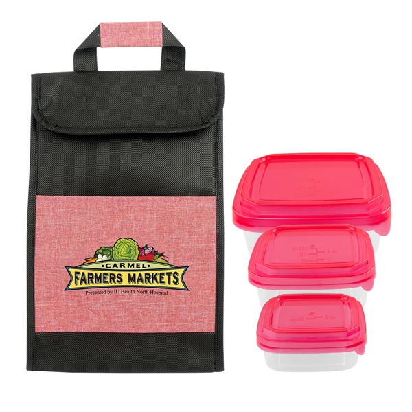 Ridge Portion Control Tote Set... from ASI 30208 A P Specialties / AP Specialties