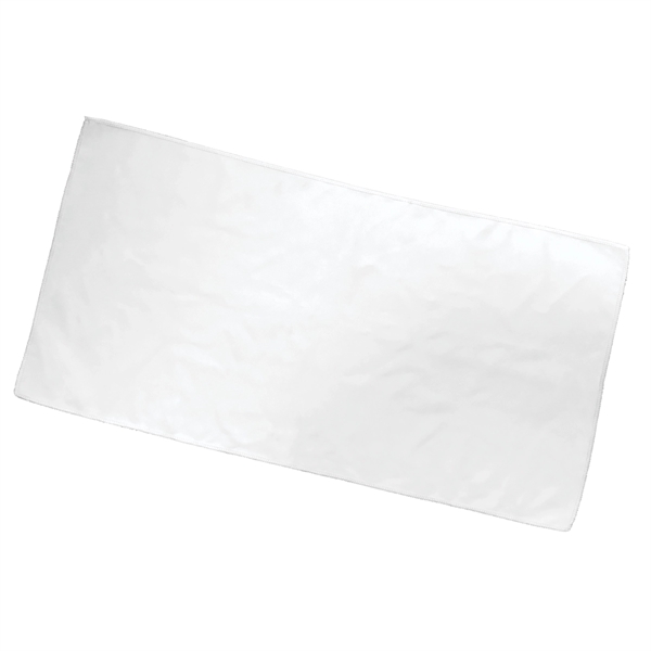 Sports towel printed with a custom imprint using full color dye... from ASI 61125 Hit Promotional Products / Hit®