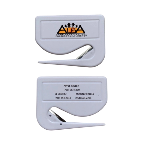 Letter opener envelope slitter plus 1C1P silkscreen imprint plus standard shipping... from ASI 37218 Athena Promo (tm)