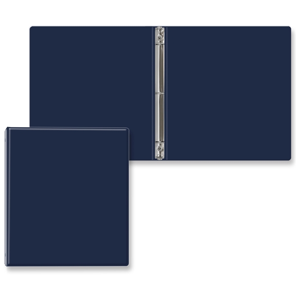 1/2" Round three ring binder made of vinyl that accommodates a... from ASI 54040 Fey Promo / Fey Binders and Organization Solutions