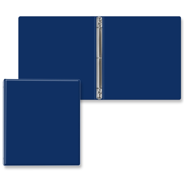 1/2" Round three ring binder made of vinyl that accommodates a... from ASI 54040 Fey Promo / Fey Binders and Organization Solutions